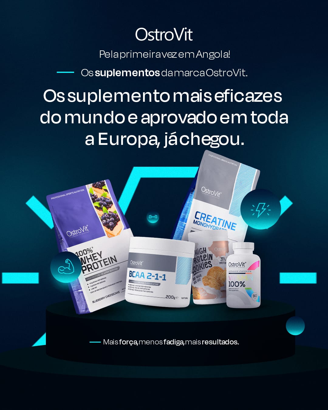 Suplementos OstroVit em Angola